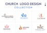 design modern ministry, church logo and brand identity with full branding kit